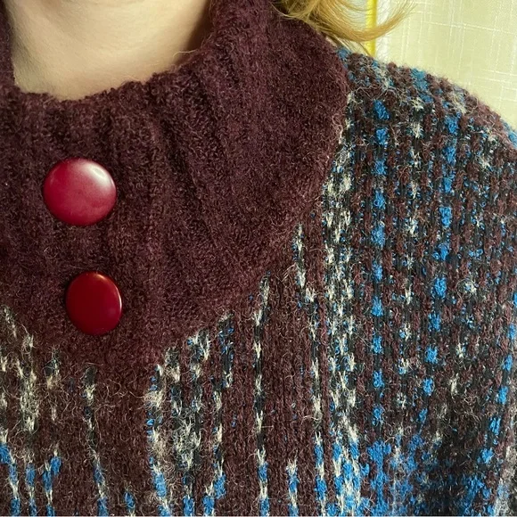 P.G.E.•Oversized Button-Up Cardigan•Pockets•Sz M - Picture 3 of 11